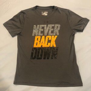 Under Armour Boys Youth Medium Loose Heatgear Tee